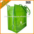 Eco-friendly laminated non woven tote bag with slogan